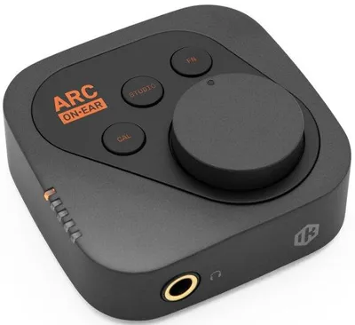 Zdjęcie produktu dla IK Multimedia ARC ON·EAR Wzmacniacz słuchawkowy z konwerterem
