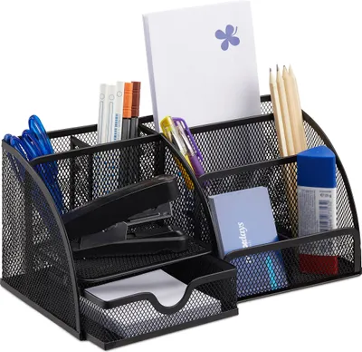 Immagine prodotto di relaxdays 10022481_46 relaxdays Schreibtisch-Organizer schwarz