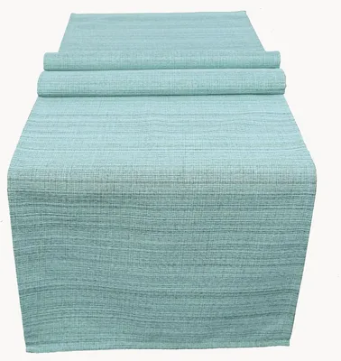 Produktbild von Outdoor Textilien meliert wetterbeständig 40 x 140 cm - mint