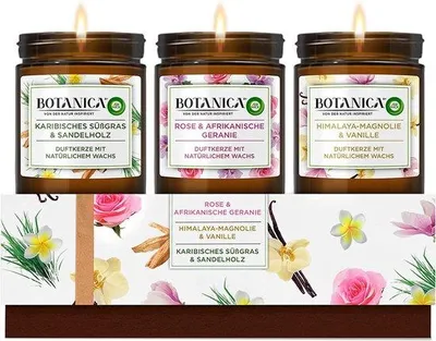 Produktbild von Famanu Duftkerzen Set – Geschenkset mit 3 Kerzen