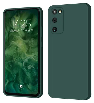 Produktbild von Hülle für Samsung Galaxy S20 FE Case Cover Bumper Smartphone Softgrip Schutzhülle Farbe: Grün