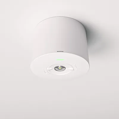 Produktbild von hoftronic Aufbaustrahler Notbeleuchtung 2W 300lm 6000K Weiß IP20