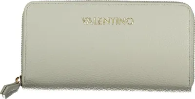 Produktbild von Elegante Damen-Geldbörse in Grau mit Reißverschluss und Logo-Details