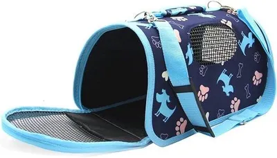 Obrázek produktu pro Přepravní box pro malá zvířata, kočky, psy a králíky, rozměry 37 x 20 x 22 cm (délka x šířka x výška)