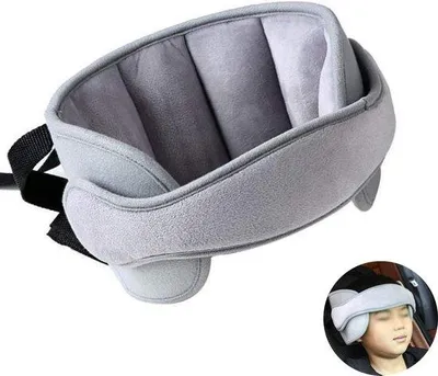 Productafbeelding van Unyqoos® LOUZIR Verstelbare autokopsteun – Nekkussen en hoofdbescherming voor kinderen, autostoelaccessoire
