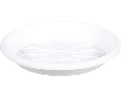 Produktbild von Plastová miska pod kvetináč Naxos 24 cm biela
