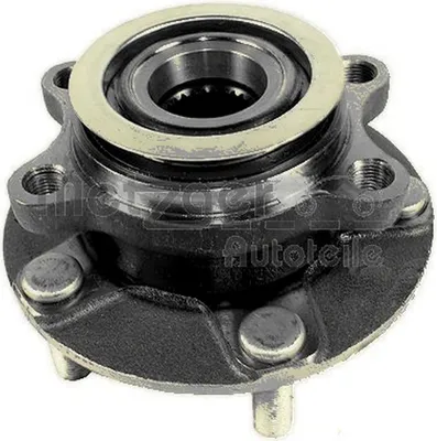 Produktbild von METZGER Radlagersatz Vorne für NISSAN Qashqai / Qashqai +2 I (J10, NJ10) WM 6996