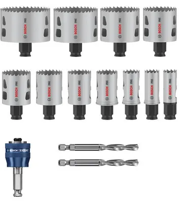 Productafbeelding van BOSCH 2608594426 BOSCH PRO Multi Material PC Plus Lochsägen-Set, 14-teilig