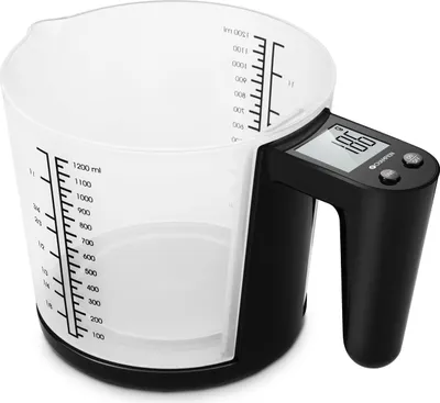 Immagine prodotto di Bilancia da cucina Misurino 3kg 1200ml KV310 Nero
