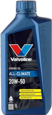 Produktbild von Valvoline All-Climate für 20W-50 1 Liter Motoröl Motorenöl Mineralisch 229.1 501 01 505 00 Öl