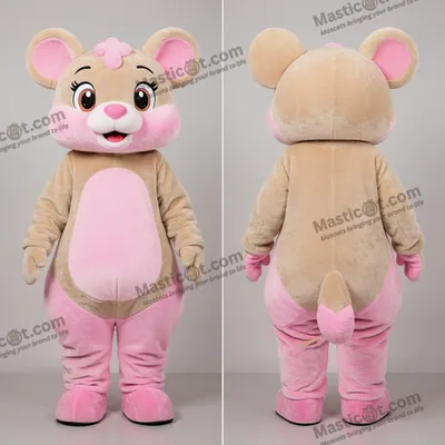 Immagine prodotto di Costume MASTICOT peluche rosa coccolosa