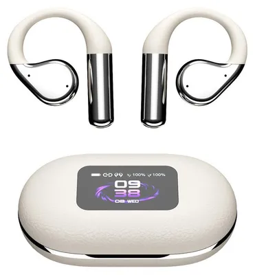 Produktbild von Bluetooth Kopfhörer Open-Ear mit Display & ANC, AI Übersetzung, 480h Standby, kabellos, Sport Ohrbügel Headset