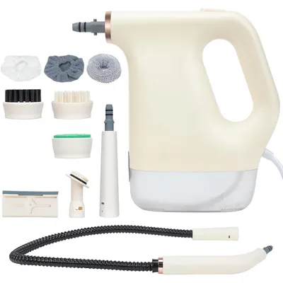 Produktbild von AIORBER 1200W Hochdruck Dampfreiniger, 110°C Dampf & 30s Aufheizzeit, Mit 450ml Wassertank & 5m Kabel, Für Küche & Haushalt