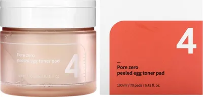 Produktbild von Numbuzin No.4 Pore Zero Tonerpad fü r geschä lte Eier, 190 ml/70 Stü ck