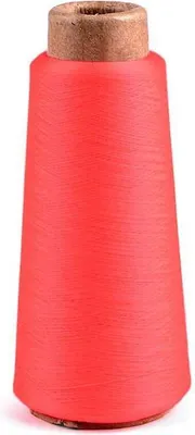 Obrázek produktu pro Nit elastická pro overlocky 5000 m - Růžová neon