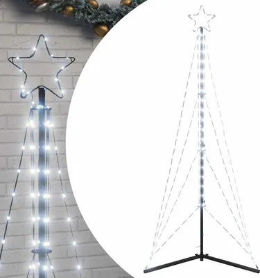 Immagine prodotto di Albero di Natale a LED 363 LED Bianco Freddo 182 cm