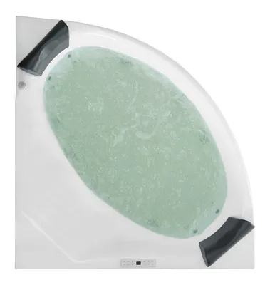 Produktbild von Eck Whirlpool Vita 145x145x69  Germany 22 Düsen ohne Armatur : Ohne Armaturen Varianten: Ohne Armaturen