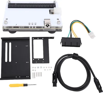 Obrázek produktu pro Externí dokovací stanice pro grafickou kartu s rozhraním Thunderbolt 3, 4 porty USB4, grafická karta PCIe s 1m datovým kabelem a držákem SFX