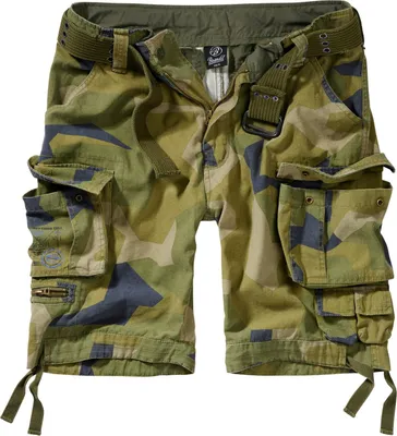 Produktbild von Brandit Savage Vintage Shorts-kurze Hose Größe 5XL Farbe Schwedisches Tarnmuster M90