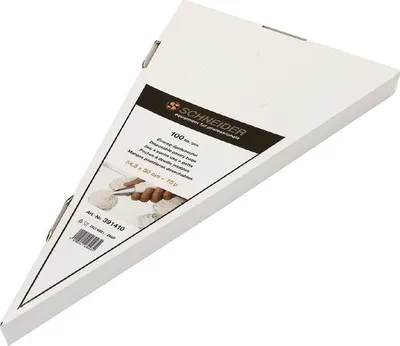 Produktbild von Schneider Einwegspritzbeutel weiß 54,5cm (100 Stück)