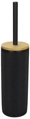 Image de Brosse WC noire, de couleur noire