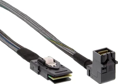 Obrázek produktu pro InLine 27629B, 1 m, SFF-8087, SFF-8087, Samec/samec, Černá, 46 g