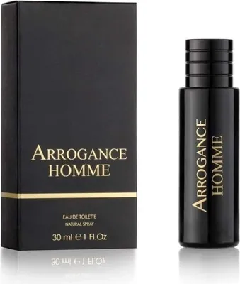Produktbild von Arrogance Homme, Männer, 30 ml, Bergamotte, Lavendel, Pfeffer, Zedernholz, Geranium, Honig, Tabak, Bernstein, Labdanum, Eichenmoos, Patschuli, Spray