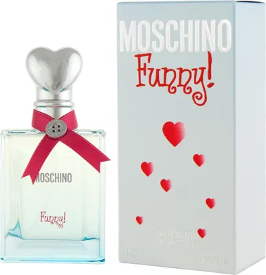 Produktbild von Moschino Funny!, Frauen, 50 ml, Nicht nachfüllbare Flasche, Orange, Rosa Pfeffer, Rote Johannisbeere, Grüner Tee, Jasmin, Pfingstrose, Violett, Ambra, Zedernholz, Moschus, Eichenmoos