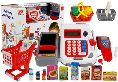 Obrázok produktu pre Registračná pokladňa s košíkmi a príslušenstvom