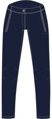 Produktbild von CMP Damen Sporthose Long Pant Blau 44