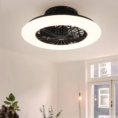 Produktbild von LED Deckenventilator, dimmbar, CCT, Fernbedienung, D 50 cm