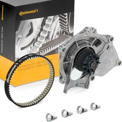 Produktbild von Continental ContiTech CT1195WP1 Zahnriemensatz + Wasserpumpe für VW Golf VII Schrägheck (5G1, BQ1, BE1, BE2) Polo Schrägheck (6R1, 6C1) Passat Variant
