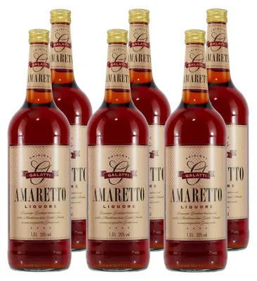 Produktbild von Galatti Amaretto Liquore (6 x 1,0L)
