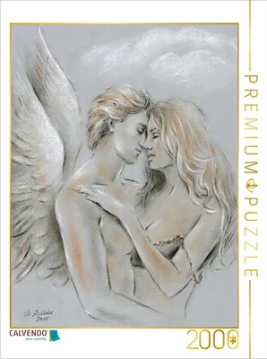 Produktbild von CALVENDO Puzzle Traumhafter Engel auf Erden 2000 Teile Puzzle hoch | 2000 Teile Lege-Größe 90x67cm Foto-Puzzle für glückliche Stunden