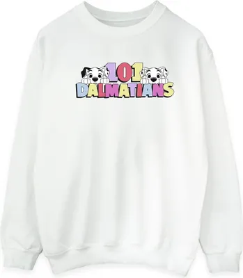 Produktbild von Disney - "101 Dalmatians" Sweatshirt für Herren BI18489 (XXL) (Weiß)