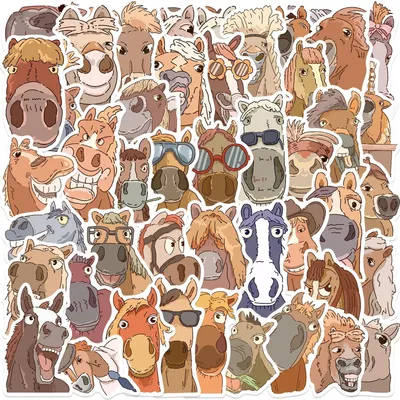 Hund Meme Sticker, 50 Stück, lustige Vinyl Aufkleber