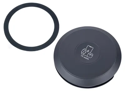 Produktbild von TROIKA CHW15, Drinnen, USB, Kabelloses Aufladen, 0,6 m, Schwarz