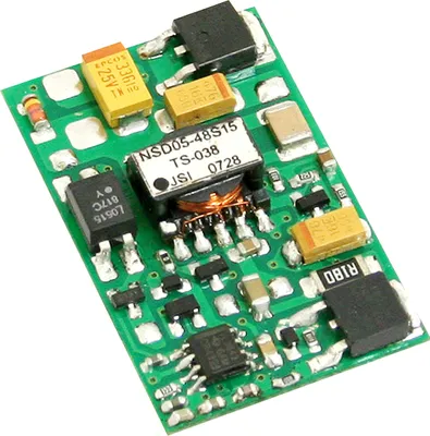 Produktbild von MEANWELL NSD05-12S5, DC DC-Wandler zur Leiterplattenmontage, 9,2-36V: +5V 1000mA