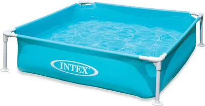 Obrázek produktu pro Dětské brouzdaliště čtvercového rámu 122x122x30 cm INTEX 57173