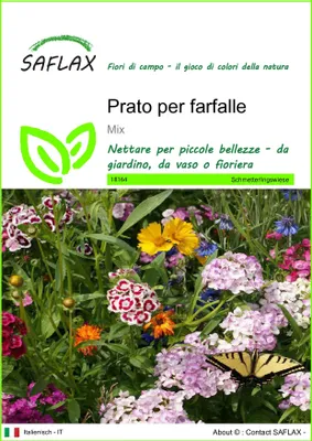 Immagine prodotto di SAFLAX  - Prato per farfalle - 1000 semi - Mix