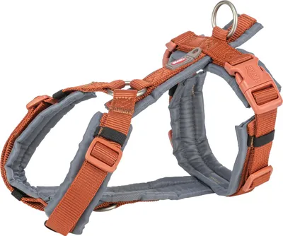 Produktbild von Trixie Premium Trekking Geschirr rost/grafit, Größe: M