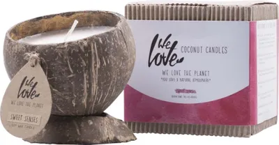 Produktbild von Kokosnuss Sojawachskerze - Sweet Senses, 200 g