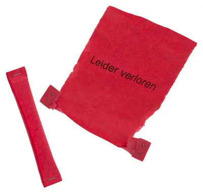 Produktbild von Herlitz Nieten Lose 500 Stück Rot - Aufdruck: Leider verloren Tombola