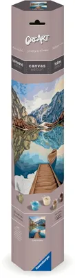 Immagine prodotto di Ravensburger CreArt - Pittura con i numeri 23909 - Vista lago - da 12 anni - Pittura su tela 23909