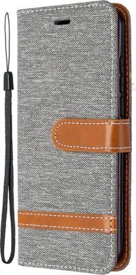 Produktbild von Nokia 1.3 Hülle - Coverup Denim Klapphülle - Grau
