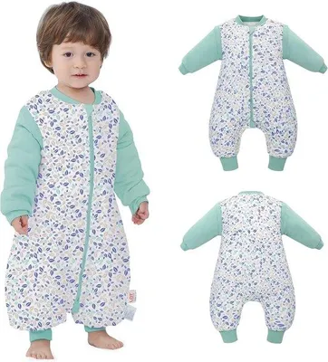 Produktbild von Famanu Schlafsack für Babys mit abnehmbaren Ärmeln - 2,5 TOG, Herbst/Winter, 70-90 cm