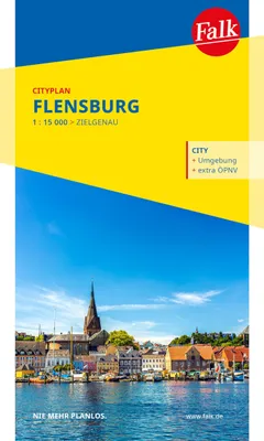 Produktbild von Falk Cityplan Flensburg 1:15.000