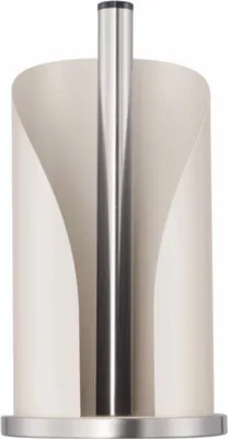 Produktbild von Wesco Rollenhalter für Küchen- und WC-Rollen, Küchenrollenhalter, Stahlblech, Edelstahl, Sand Matt, 322104-87