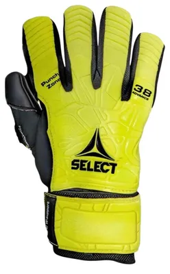 Immagine prodotto di Select - Guanti da portiere "38 Advance" per uomo/donna Unisex PP3579 (8,5) (nero/giallo)