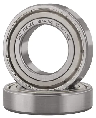 Kugellager 6005ZZ 25x47x12mm, 2 Stück, Chromstahl, abgedichtet